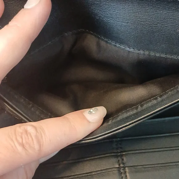 Coach Black Wallet and Card Holder Set - Picture 6 of 7